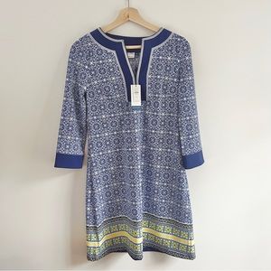 Talbots Cabana Life Printed Tunic Dress - XS